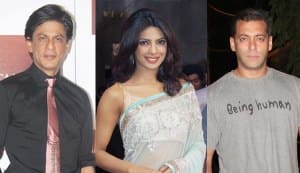 Priyanka Chopra comes clean on her equation with Salman Khan and Shahrukh Khan