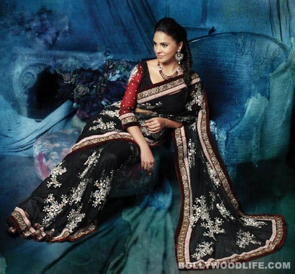 Did you check out Lara Dutta’s saree catalogue? - Bollywoodlife.com