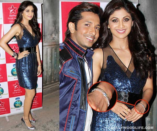 Shilpa Shetty looks gorgeous in a Rohit Gandhi and Rahul Khanna dress