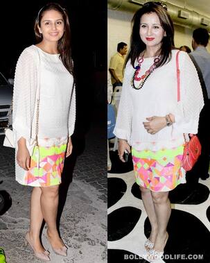 Huma Qureshi and Poonam Dhillon spotted wearing same outfit!