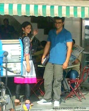 Arjun Kapoor and Alia Bhatt – the geek and the hottie shoot for 2 States