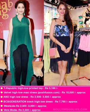 Go high-low like Madhuri Dixit and Evelyn Sharma this monsoon!