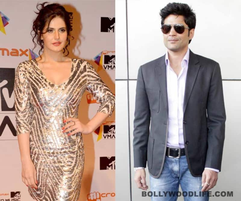 Zareen Khan and Rajeev Khandelwal escape major accident on the sets of