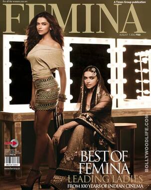 Deepika Padukone on Femina cover: The babe keeps it traditional and quirky!
