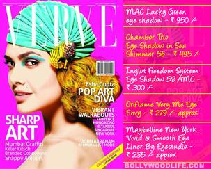 Want neon green eyes like Esha Gupta's?