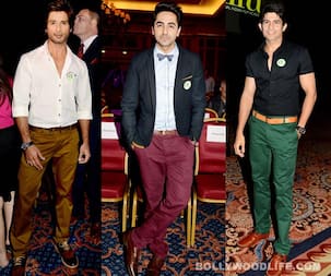 Ayushmann Khurrana, Shahid Kapoor, Hussain Kuwajerwala go colourful at IIFA Awards 2013 press conference