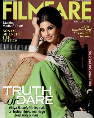 Do you like Vidya Balan’s retro style on Filmfare?