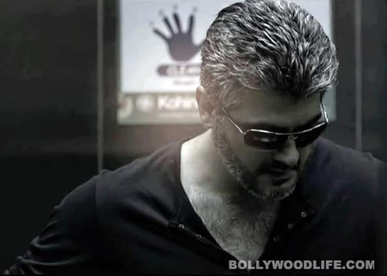 Arrambham first look Ajith keeps his salt 'n' pepper look Bollywood