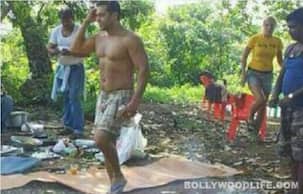 Salman Khan spotted shirtless with Iulia Vantur!