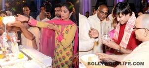 Janmashtami 2013: Shilpa Shetty Kundra, Vivek Oberoi play doting parents to their little Krishnas! View Pics!