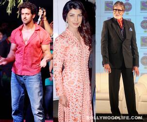 CELEB SPOTTING: Priyanka Chopra's snake bite, Amitabh Bachchan’s fancy shoes, Hrithik Roshan’s chubby cheeks!