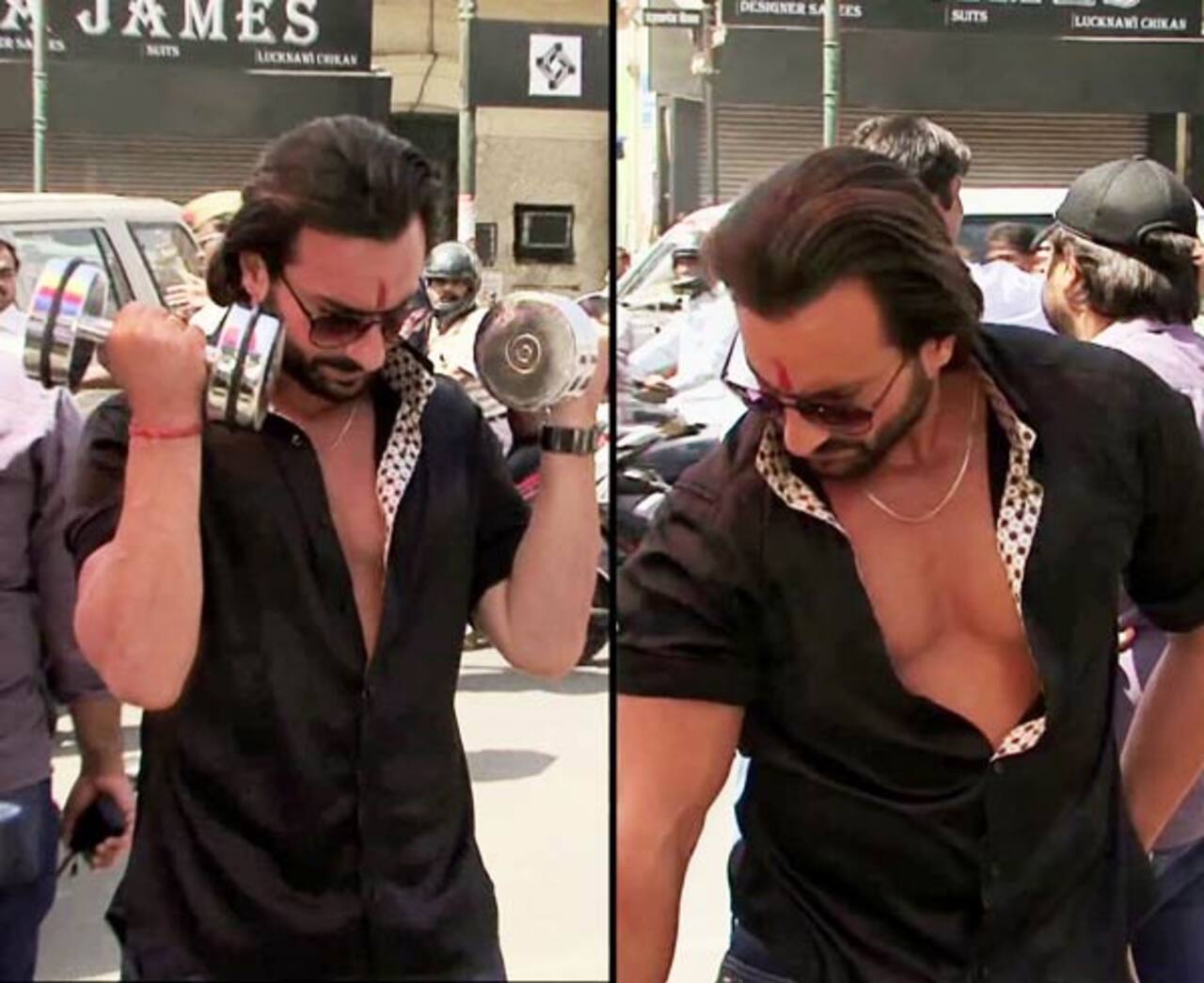 What was Saif Ali Khan’s obsession on the sets of Bullett Raja?