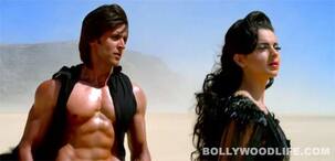 Krrish 3 song Dil tu hi bataa making: Hrithik Roshan and Kangna Ranaut survive a sandstorm!