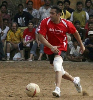 Will Salman Khan support a football team?