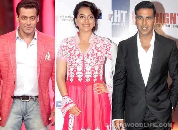 Is Sonakshi Sinha Going The Salman Khan And Akshay Kumar Way Bollywood News And Gossip Movie