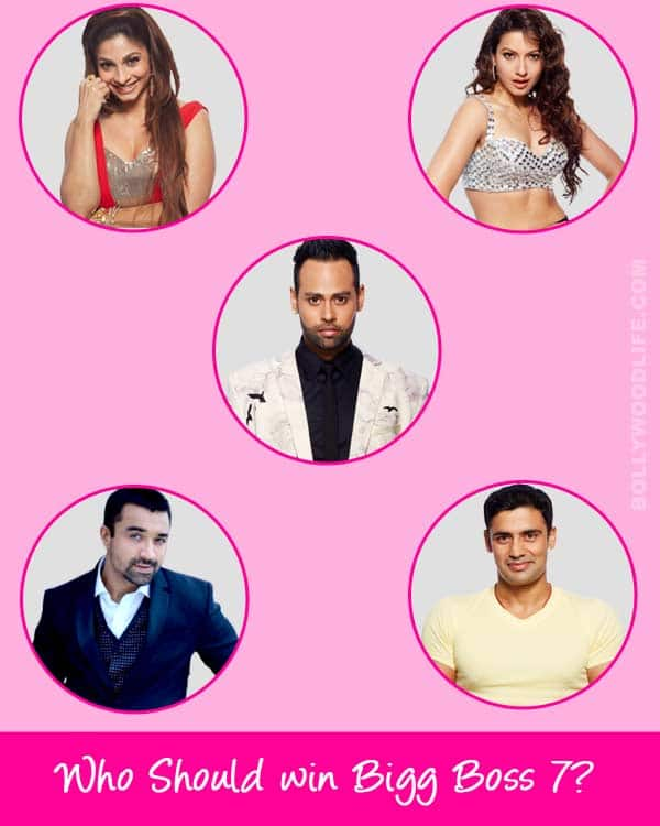 Bigg Boss 7 Gauahar Khan, Tanishaa Mukherji, VJ Andy, Sangram Singh