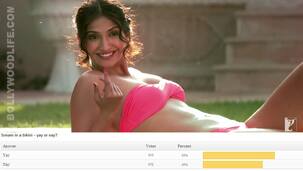 Sonam Kapoor in a bikini - hot, hot and only hot!