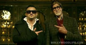 Amitabh Bachchan and Yo Yo Honey Singh's Party with the Bhoothnath song is no Lungi dance