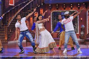 Mouni Roy dances with Terence Lewis, Remo D’Souza on Comedy Nights with Kapil’s Holi special - View pics!