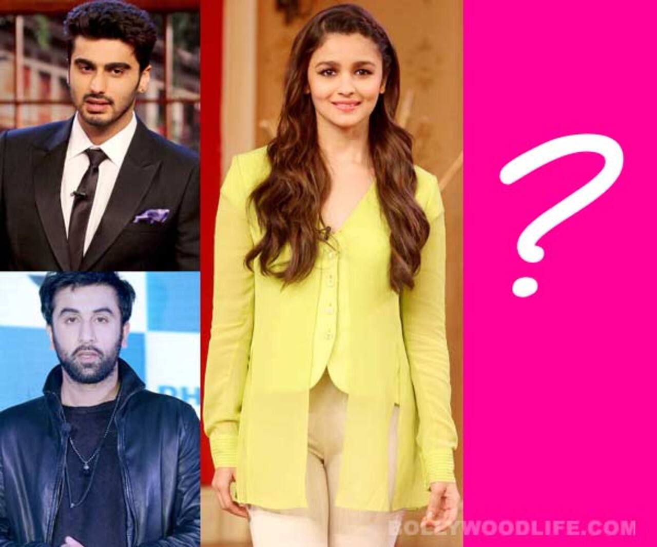 Who is Alia Bhatt dating - Ranbir Kapoor, Arjun Kapoor or a mystery man?