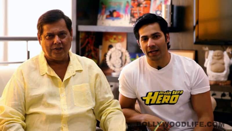 What was Varun Dhawan's most special moment with father David Dhawan?