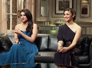 Alia Bhatt and Parineeti Chopra's rivalry, chemistry and memorable moments on Koffee with Karan 4 - watch video!