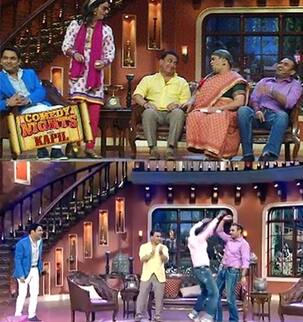 Comedy Nights with Kapil : Kapil Sharma gets bowled by Sunil Gavaskar and Virender Sehwag!