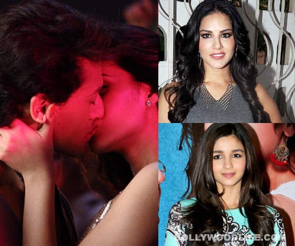 Sunny Leone and Alia Bhatt inspire newbies Tiger Shroff and Kriti ...