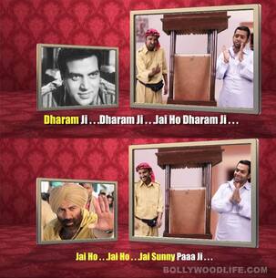 After Katrina Kaif, Dharmendra and Sunny Deol turn God - watch videos!