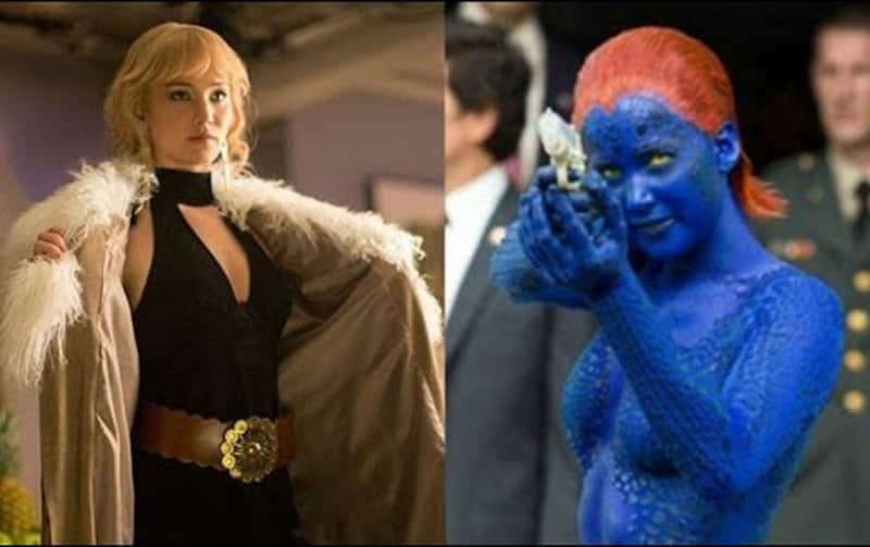Jennifer Lawrence does Yoga to play Mystique in the forthcoming X men movie-DOFP!