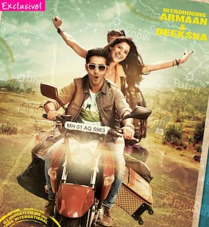 Did Armaan Jain struggle with a bike scene in his debut film?