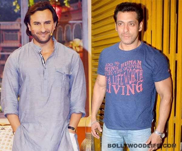 Saif Ali Khan Aping Salman Khan And Akshay Kumar Bollywood News And Gossip Movie Reviews 