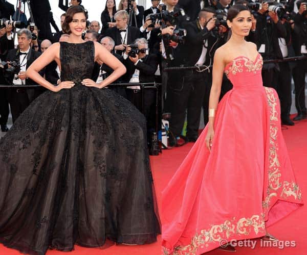 Cannes 2014: Sonam Kapoor or Freida Pinto – Who rocked the red carpet ...