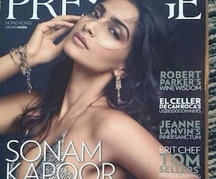 Sonam Kapoor graces the cover of Prestige magazine!