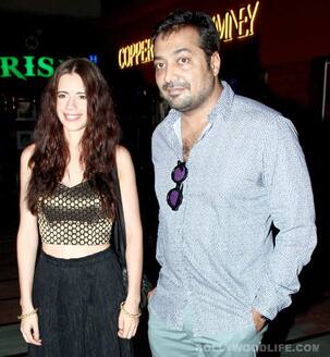 Anurag Kashyap uncomfortable posing with Kalki Kochelin?