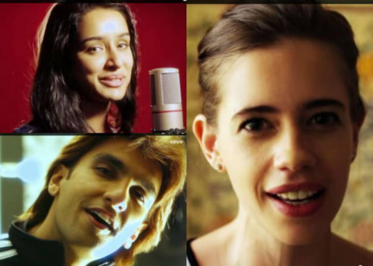 Why are Shraddha Kapoor, Ranveer Singh and Kalki Koechlin humming the same tune? Bollywood