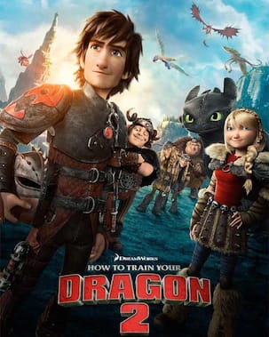How To Train Your Dragon 2 bags 2nd biggest animation opening in India!