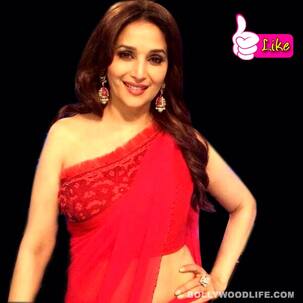 Jhalak Dikhhla Jaa 7: Madhuri sizzles in a red saree!