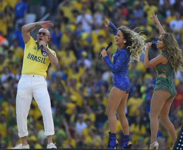 FIFA 2014 opening ceremony: Jennifer Lopez and Pitbull rock the show