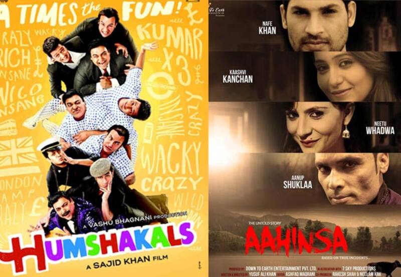 Movies to watch this week: Humshakals and Aahinsa-The Untold Story