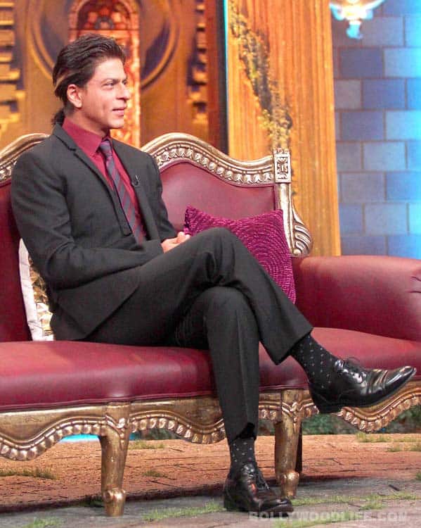 At The Jawan Press Conference, Shah Rukh Khan In A Buckled Suit