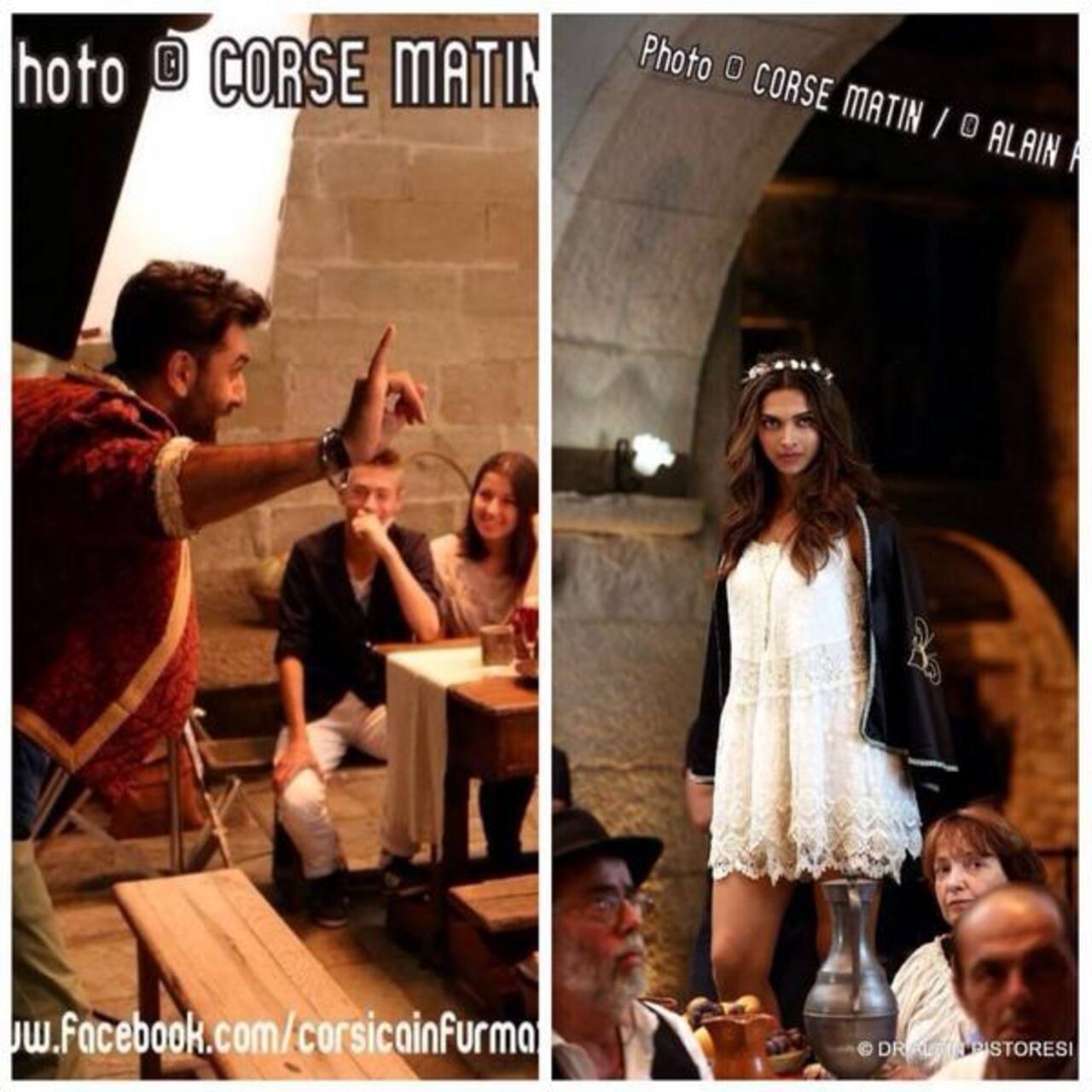 Revealed Deepika Padukone and Ranbir Kapoor's first look in Tamasha