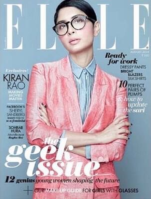 Kiran Rao rocks the nerdy look on a magazine cover!