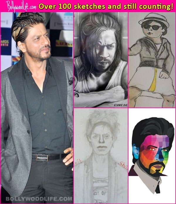 Shahrukh Khan Drawing by Annie GODET  Fine Art America