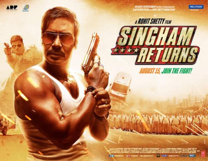 Singham Returns trailer: 30 punches, 12 lion roars and 10 car blasts, the Ajay Devgn starrer amplifies its masala ten fold!