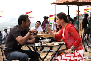 Ajay Devgn and Kareena Kapoor cheat their diets while shooting for Singham Returns!