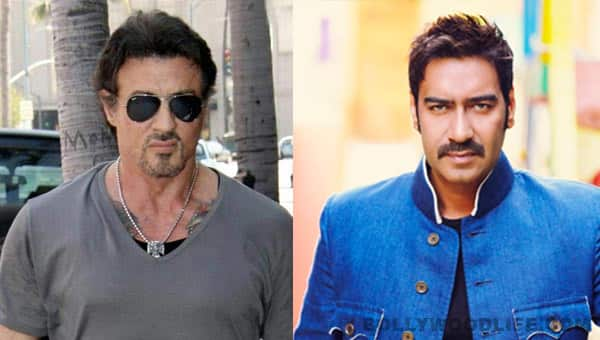 Sylvester Stallone wishes luck to Ajay Devgn! - Bollywood News & Gossip ...