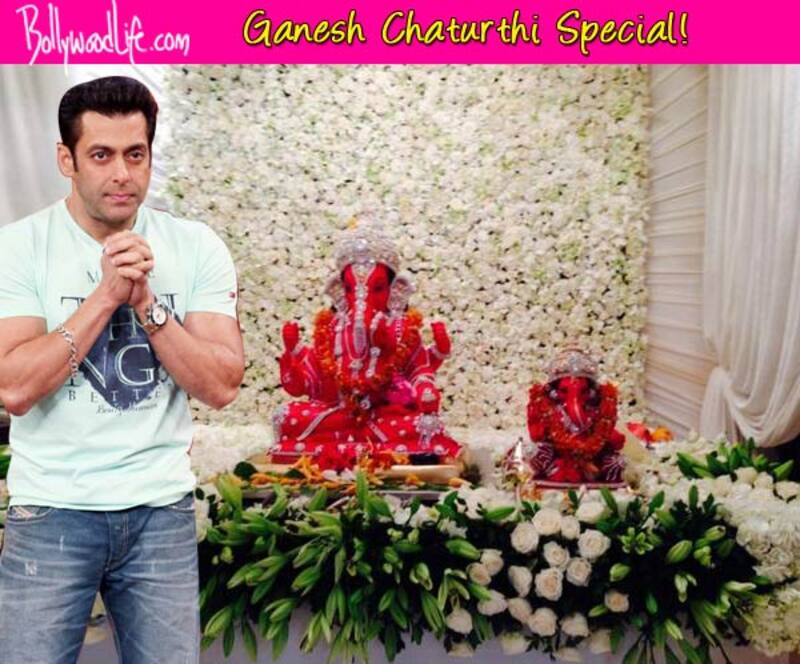 Exclusive: Here's a quick darshan of Salman Khan's Ganpati!