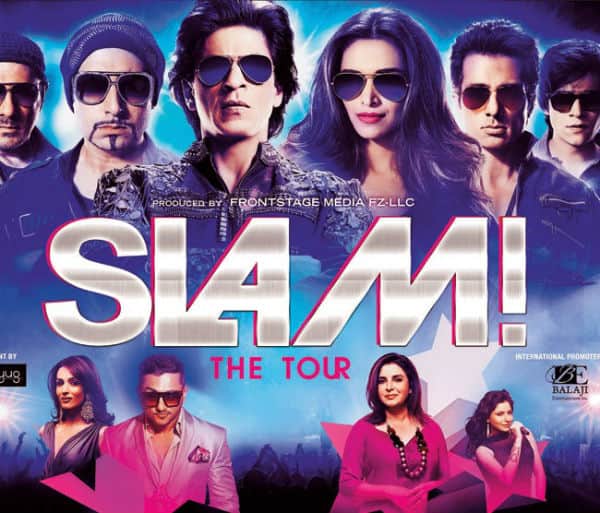 Slam The Tour 2014 Happy New Year Actors Shah Rukh Khan And