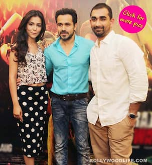 Emraan Hashmi, Humaima Malik and Kunal Deshmukh promote Raja Natwarlal!